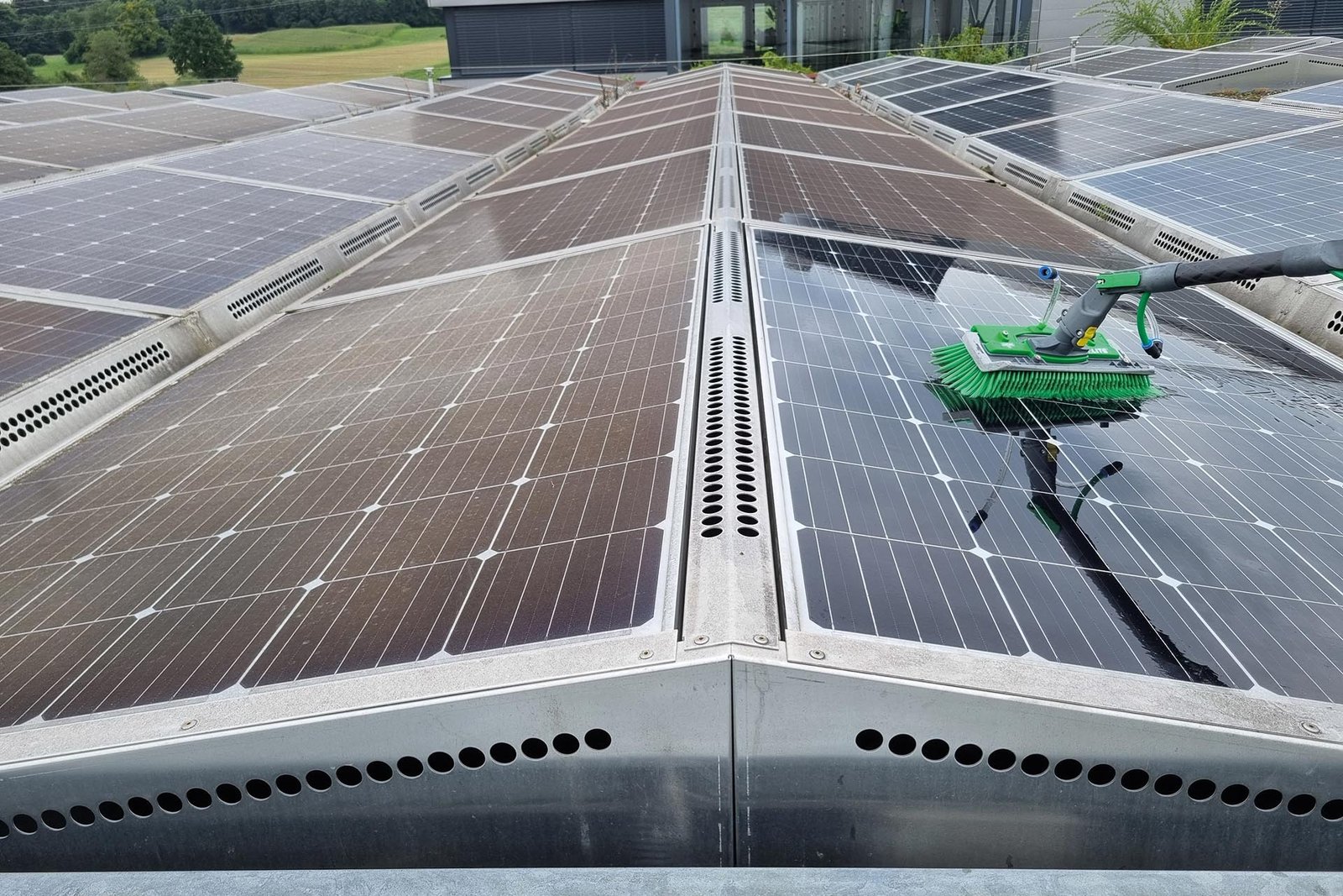 Professionelle Solaranlagen Reinigung
